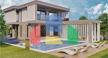 Вилла планировки 3+1 в районе Кемер - Анталия