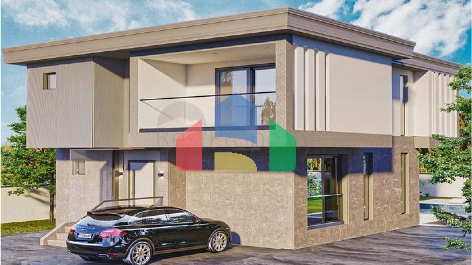 Вилла планировки 3+1 в районе Кемер - Анталия