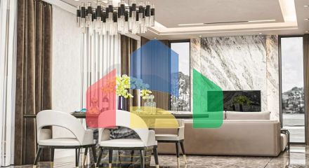 Вилла планировки 3+1 в районе Кемер - Анталия