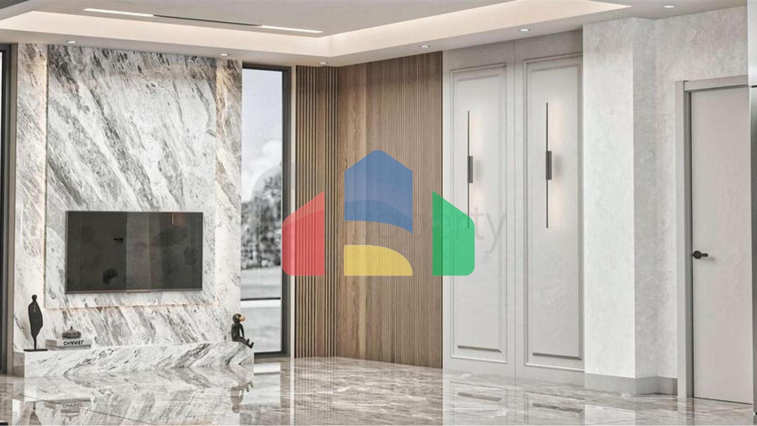 Вилла планировки 3+1 в районе Кемер - Анталия