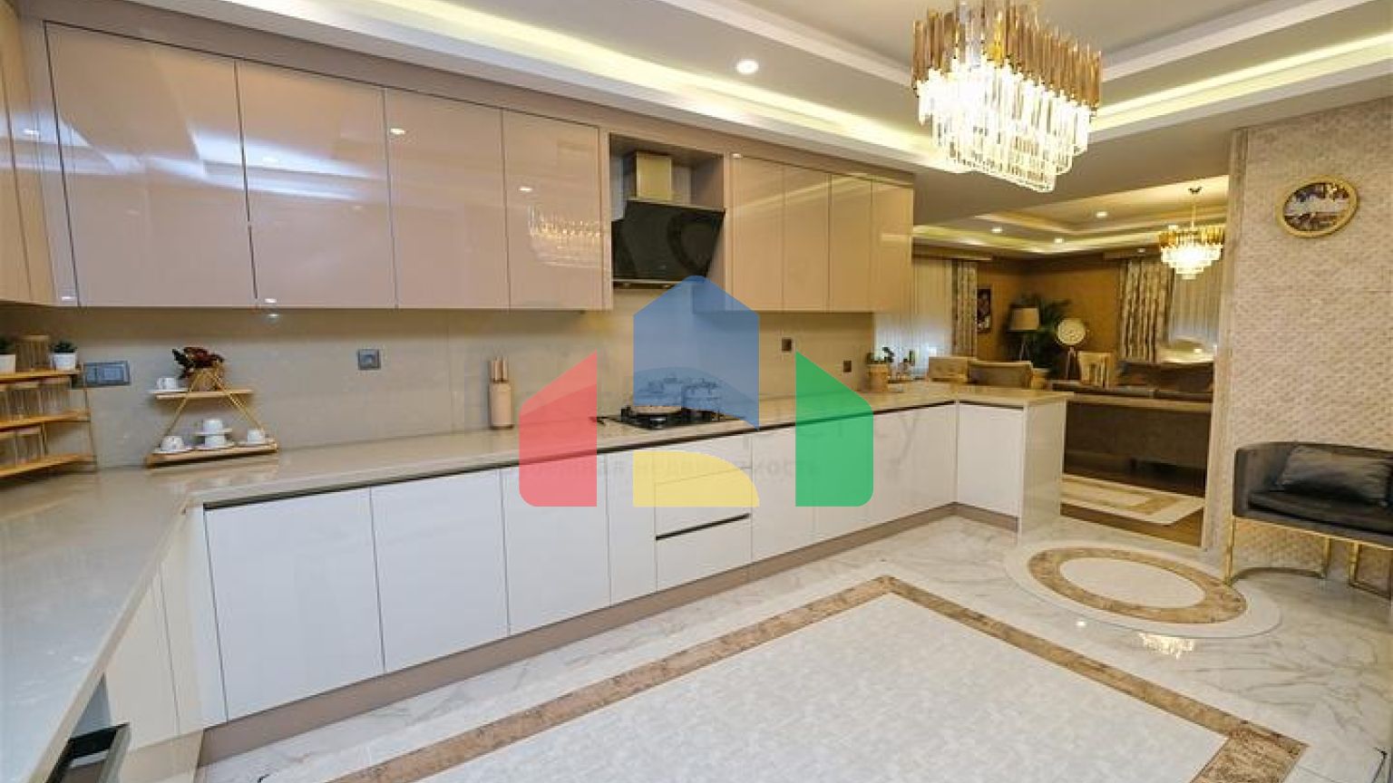 Вилла планировки 3+2 в районе Кемер - Анталия