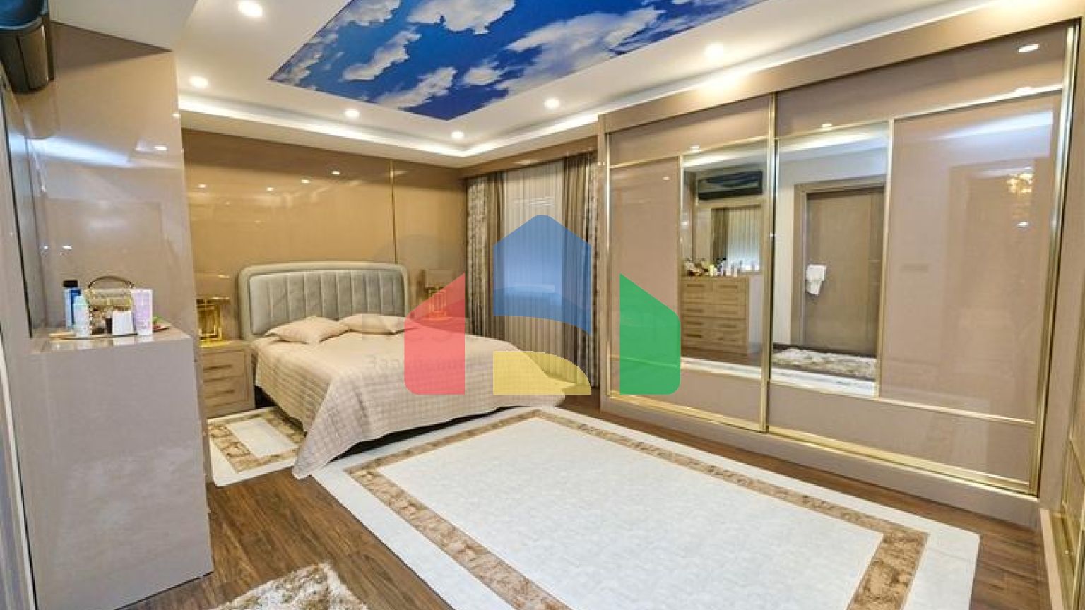 Вилла планировки 3+2 в районе Кемер - Анталия