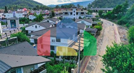 Вилла планировки 3+2 в районе Кемер - Анталия