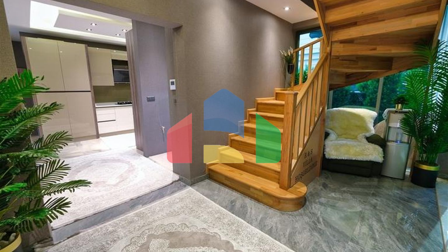 Вилла планировки 3+2 в районе Кемер - Анталия