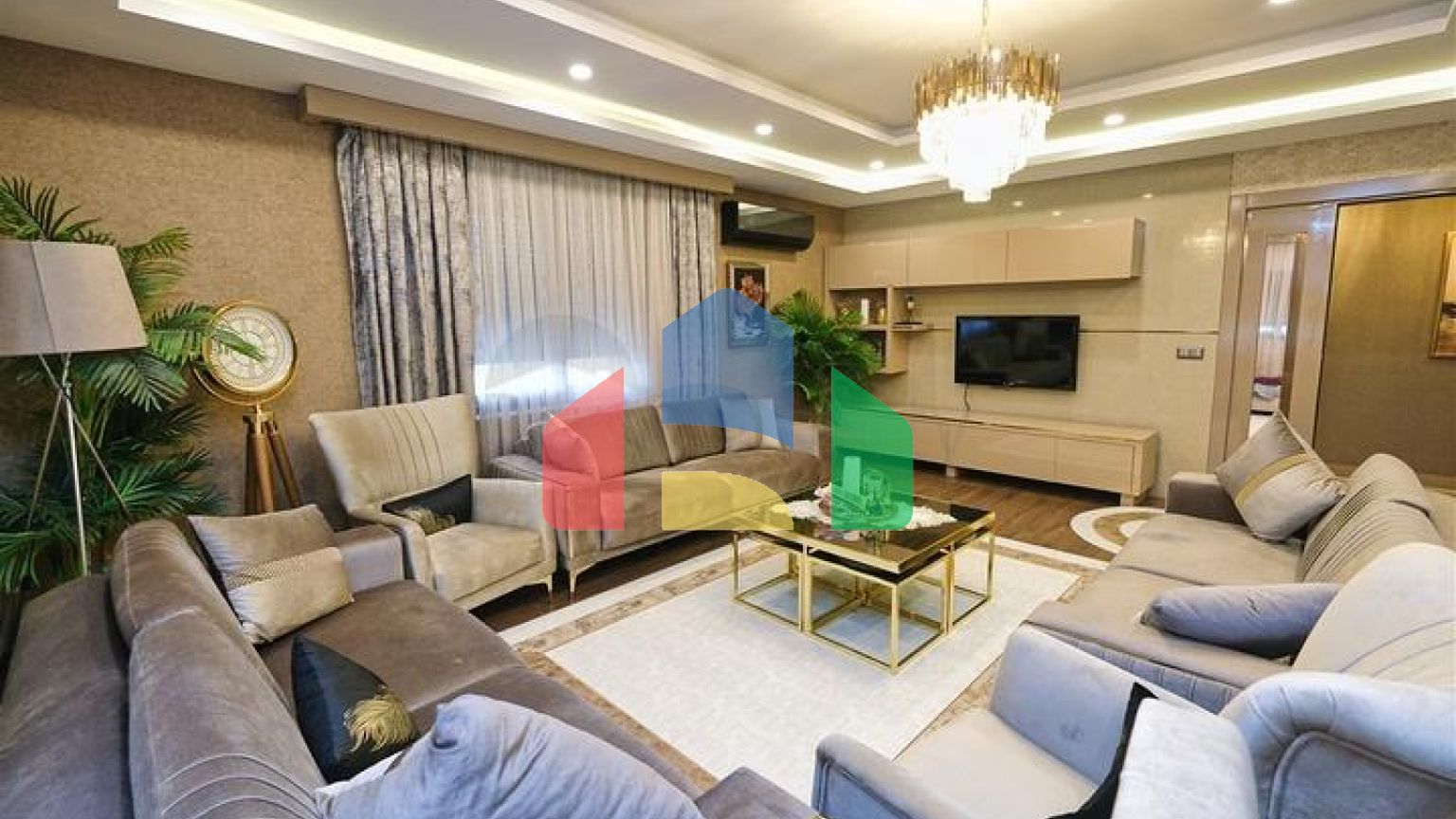 Вилла планировки 3+2 в районе Кемер - Анталия