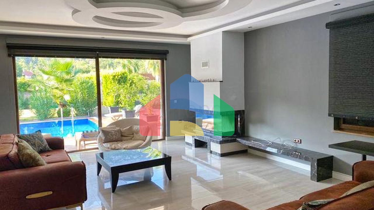 Вилла планировки 4+1 в районе Кемер - Анталия