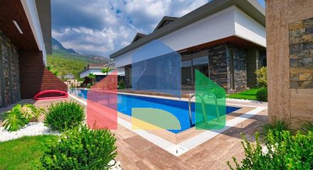 Таунхаус  планировки 3+1 в районе Кемер - Анталия