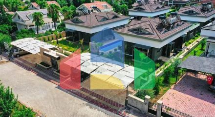 Таунхаус  планировки 3+1 в районе Кемер - Анталия