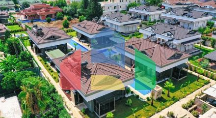 Таунхаус  планировки 3+1 в районе Кемер - Анталия