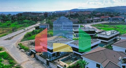 Вилла планировки 4+1 в районе Кемер - Анталия