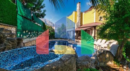 Вилла планировки 6+1 в районе Кемер - Анталия