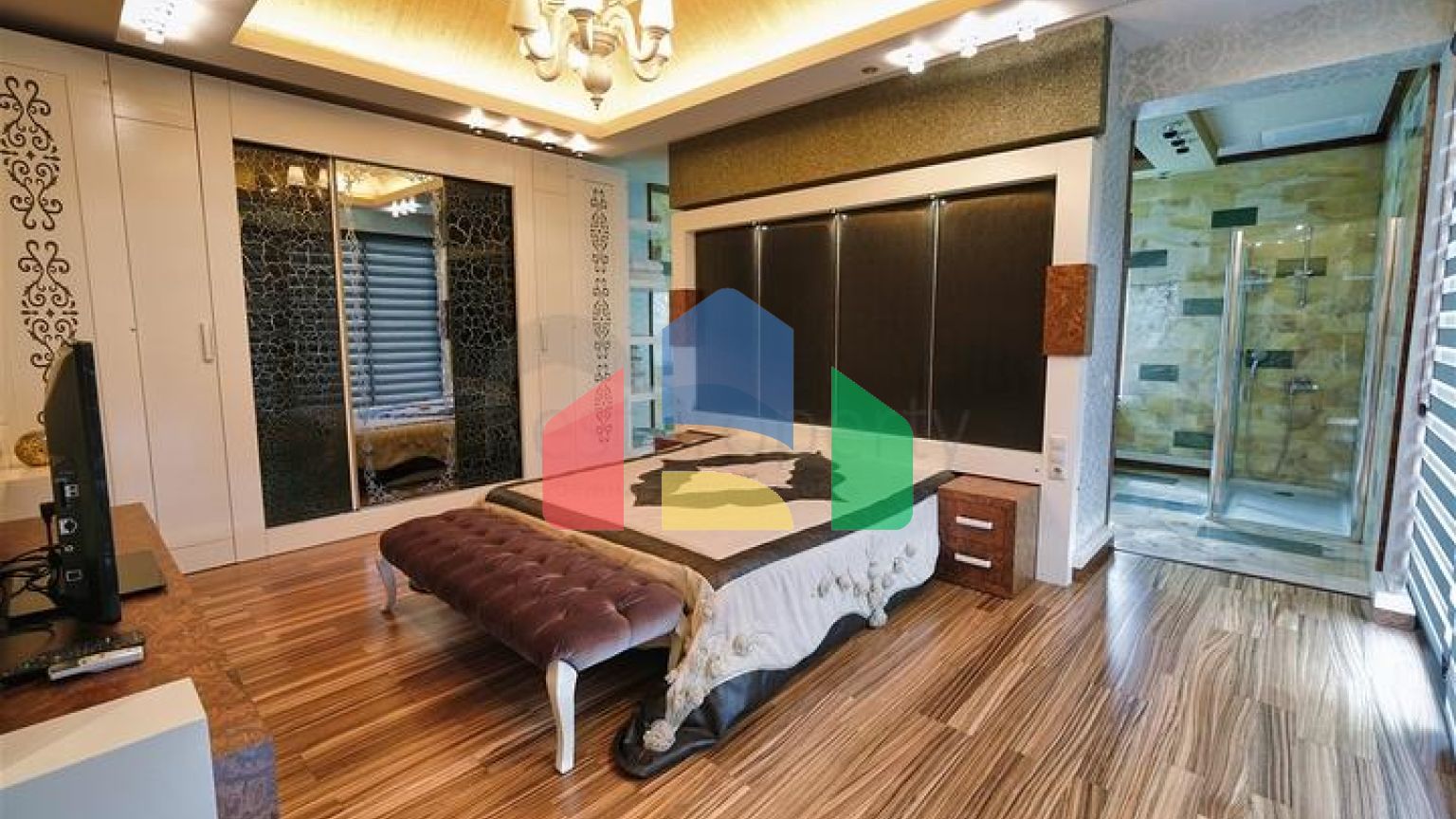 Вилла планировки 5+1 в районе Кемер - Анталия