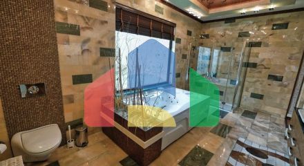 Вилла планировки 5+1 в районе Кемер - Анталия