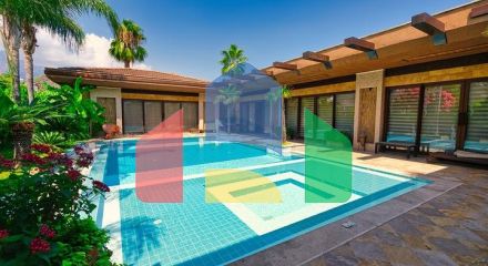 Вилла планировки 5+1 в районе Кемер - Анталия