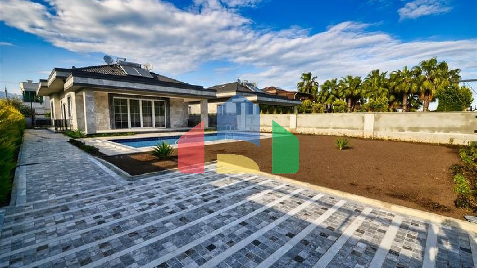 Вілла планування 6 + 1 в районі Кемер - Анталія