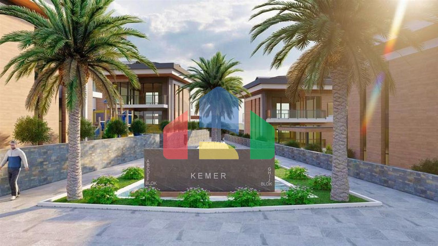 Квартира планировки 2+1 в районе Кемер - Анталия