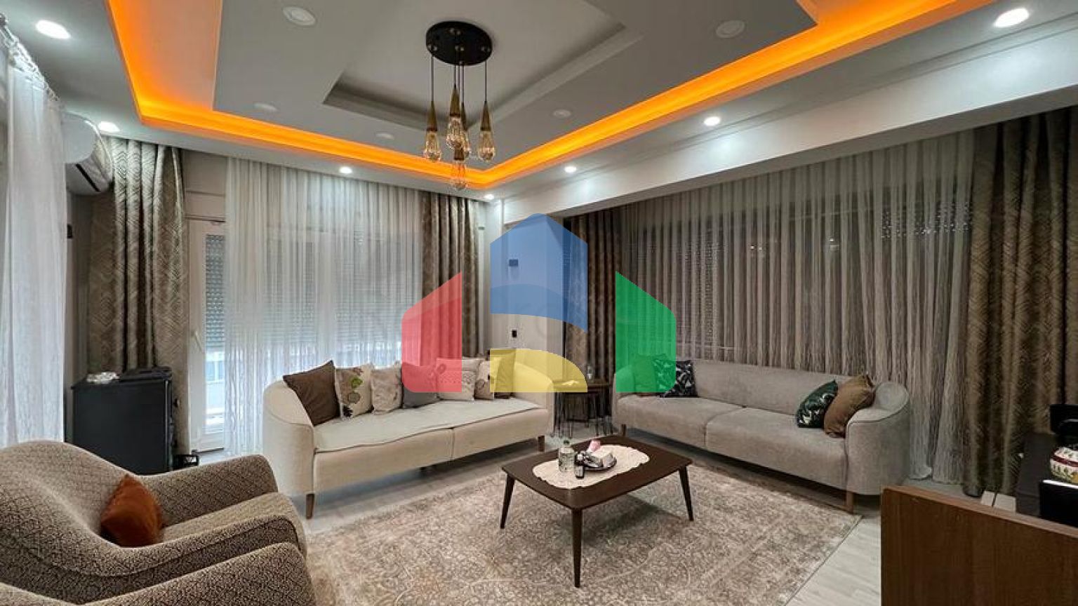 Квартира планировки 4+1 в микрорайоне Асланбуджак - Анталия