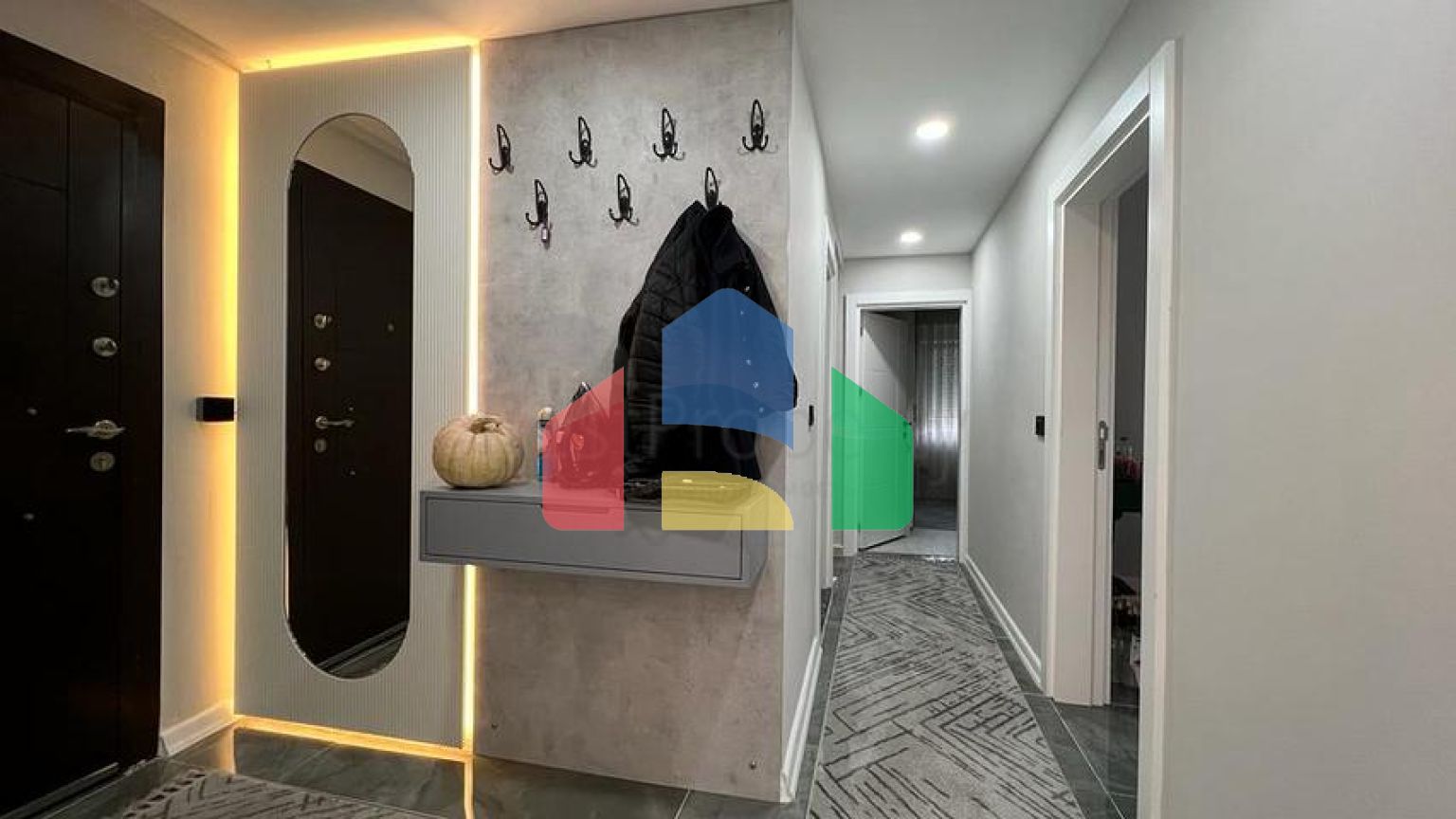 Квартира планировки 4+1 в микрорайоне Асланбуджак - Анталия