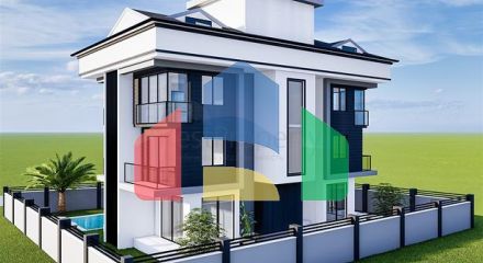 Квартиры планировки 1+1 и 3+1 дуплекс в районе Кемер - Анталия