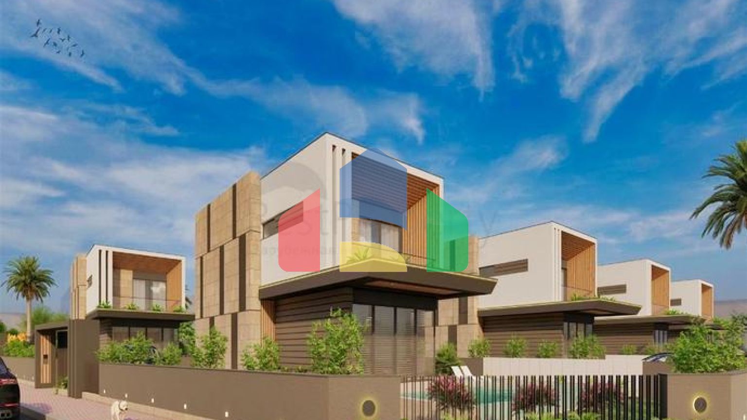 Виллы планировки 3+1 в престижном районе Кемер - Анталия