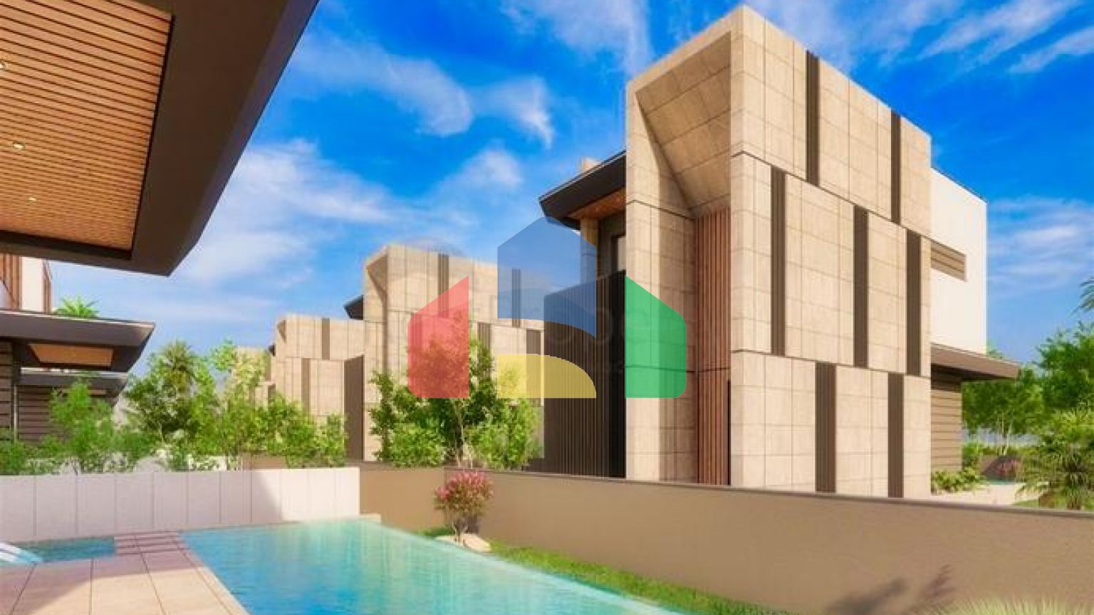 Виллы планировки 3+1 в престижном районе Кемер - Анталия