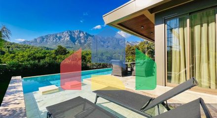 Виллы планировки 3+1 в престижном районе Кемер - Анталия