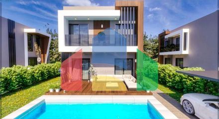 Вілли в мікрорайоні Чамюва, Кемер-Анталія .