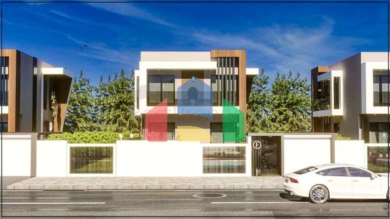 Вілли в мікрорайоні Чамюва, Кемер-Анталія .