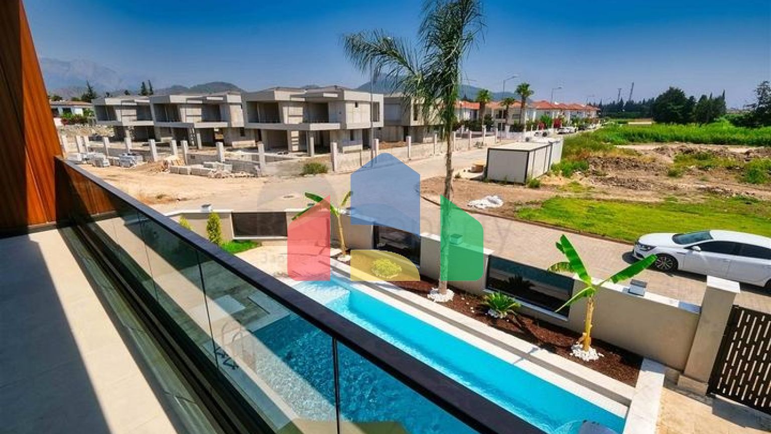 Вілли в мікрорайоні Чамюва, Кемер-Анталія .