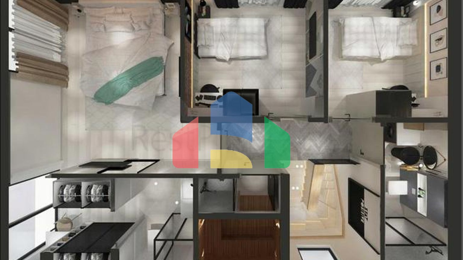 Вілли в мікрорайоні Чамюва, Кемер-Анталія .