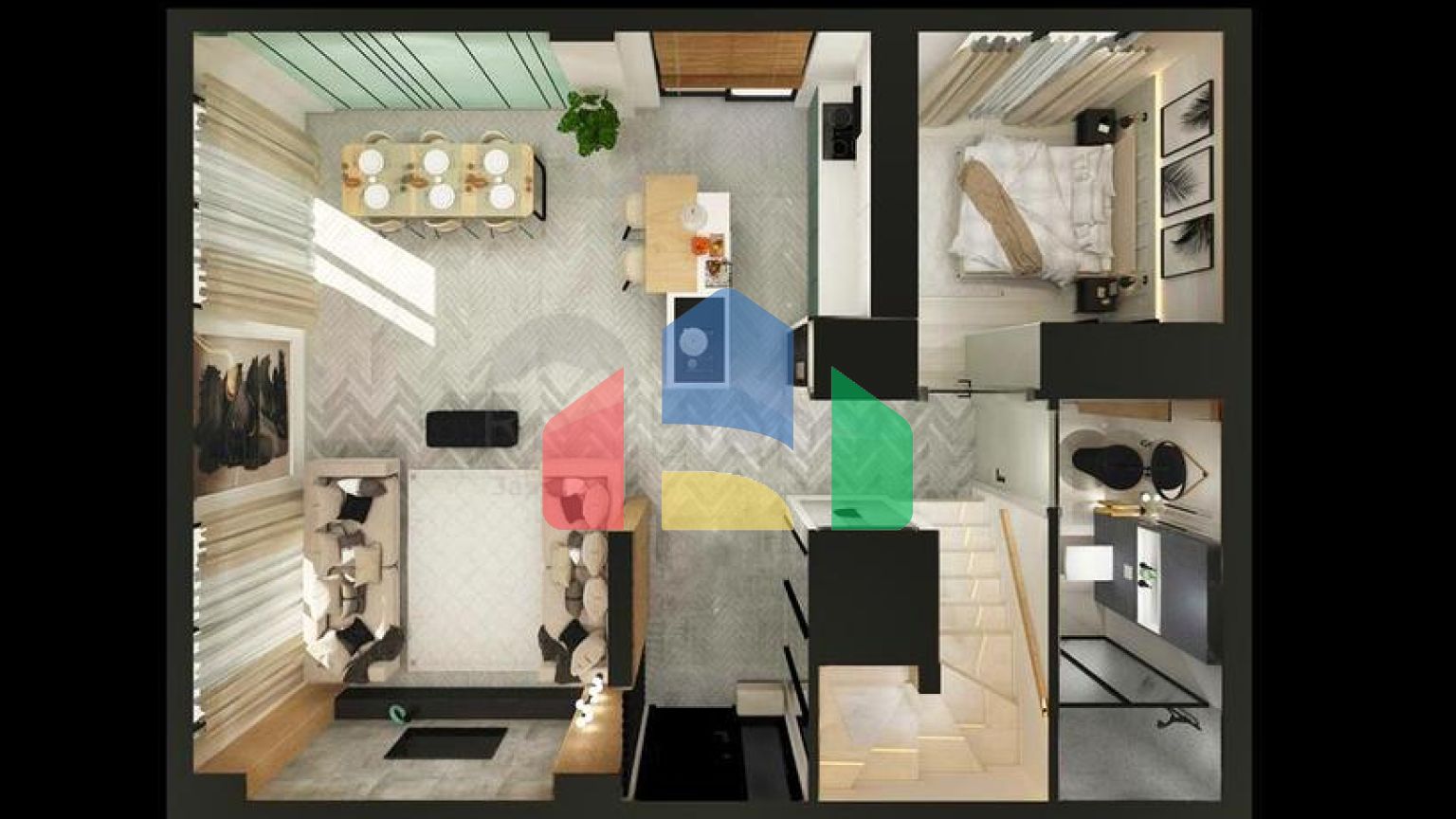 Вілли в мікрорайоні Чамюва, Кемер-Анталія .