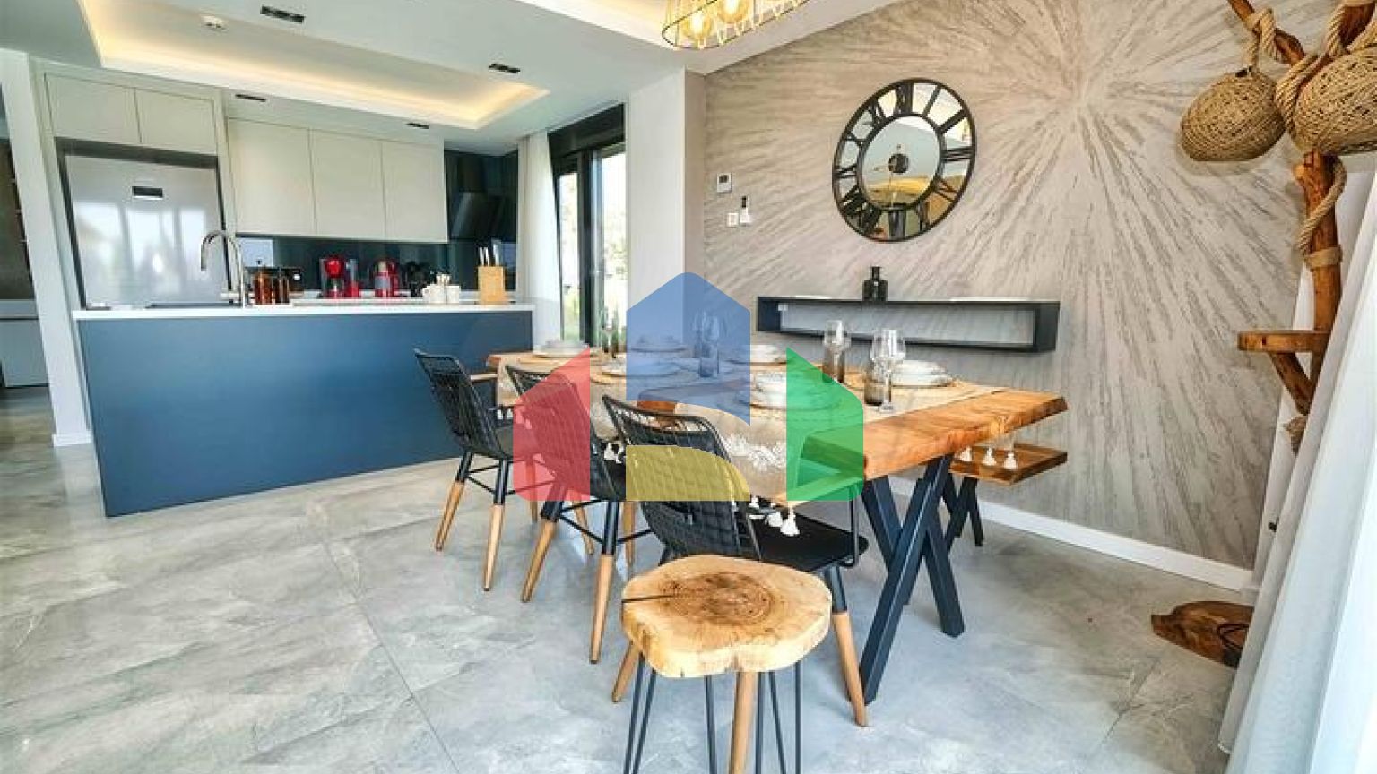 Вілли в мікрорайоні Чамюва, Кемер-Анталія .