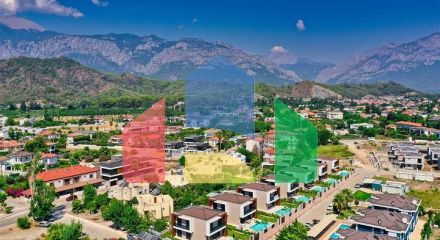 Вілли в мікрорайоні Чамюва, Кемер-Анталія .