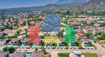 Вілли в мікрорайоні Чамюва, Кемер-Анталія .