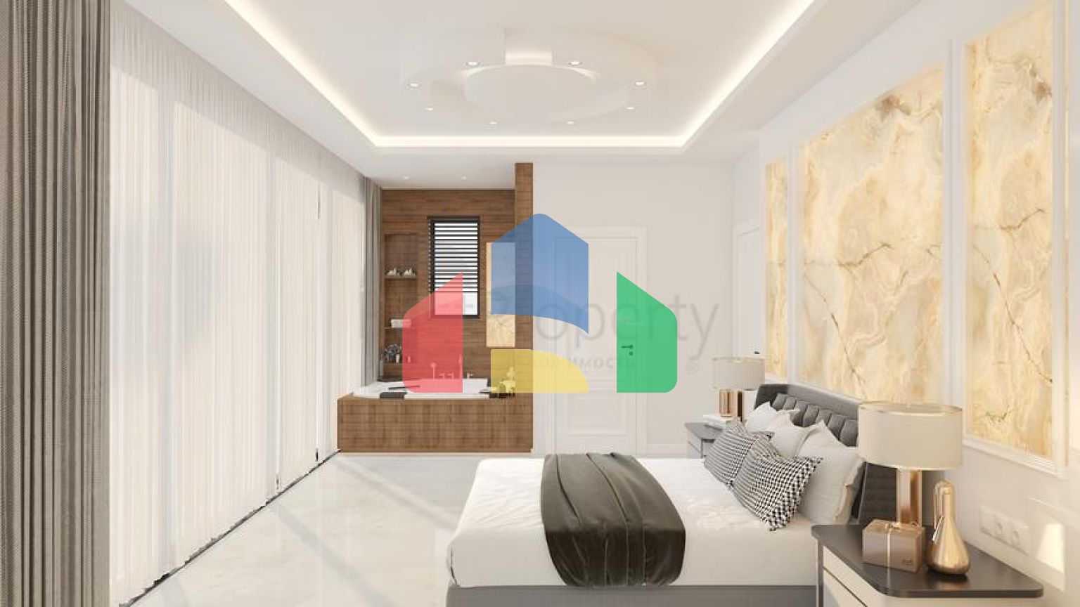 Вілли планування 4 + 1 в районі Кемер - Анталія