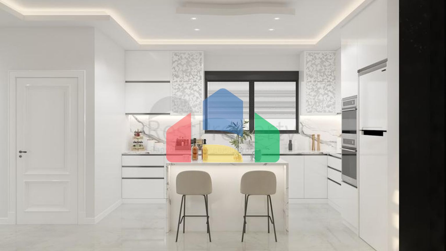 Вілли планування 4 + 1 в районі Кемер - Анталія