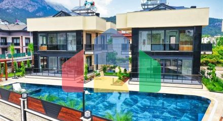 Вілли планування 4 + 1 в районі Кемер - Анталія Вілли планування 4 + 1 в районі Кемер - Анталія