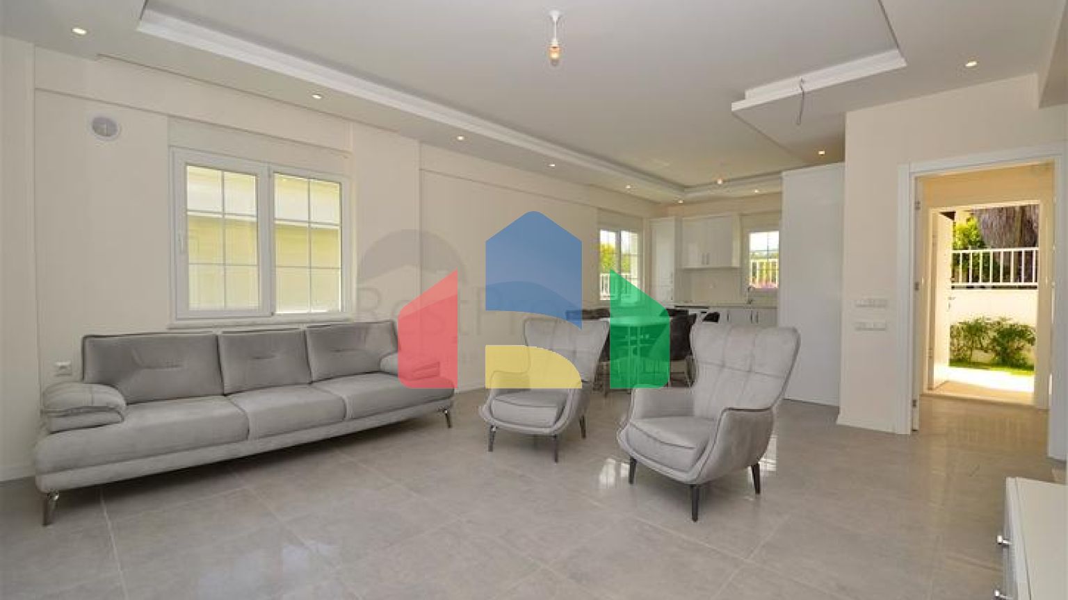 Вілли планування 2 + 1 в мікрорайоні Асланбуджак - Анталія