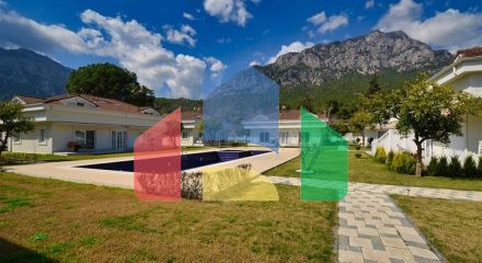 Вілли планування 2 + 1 в мікрорайоні Асланбуджак - Анталія