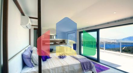 Великолепная вилла с видом на море в Калкане Великолепная вилла с видом на море в Калкане