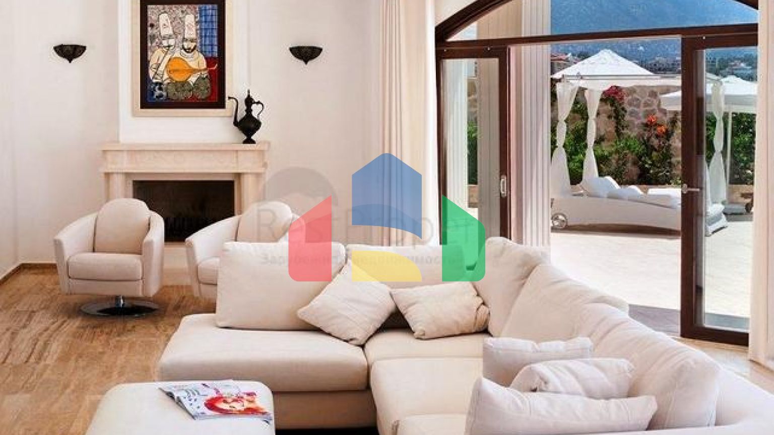 Эксклюзивные виллы 5+1 с видом на море в Калкане