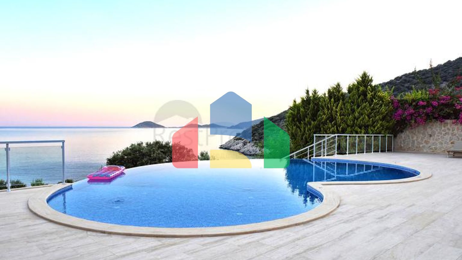 Эксклюзивные виллы 5+1 с видом на море в Калкане