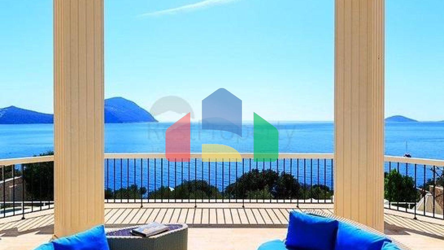 Эксклюзивные виллы 5+1 с видом на море в Калкане