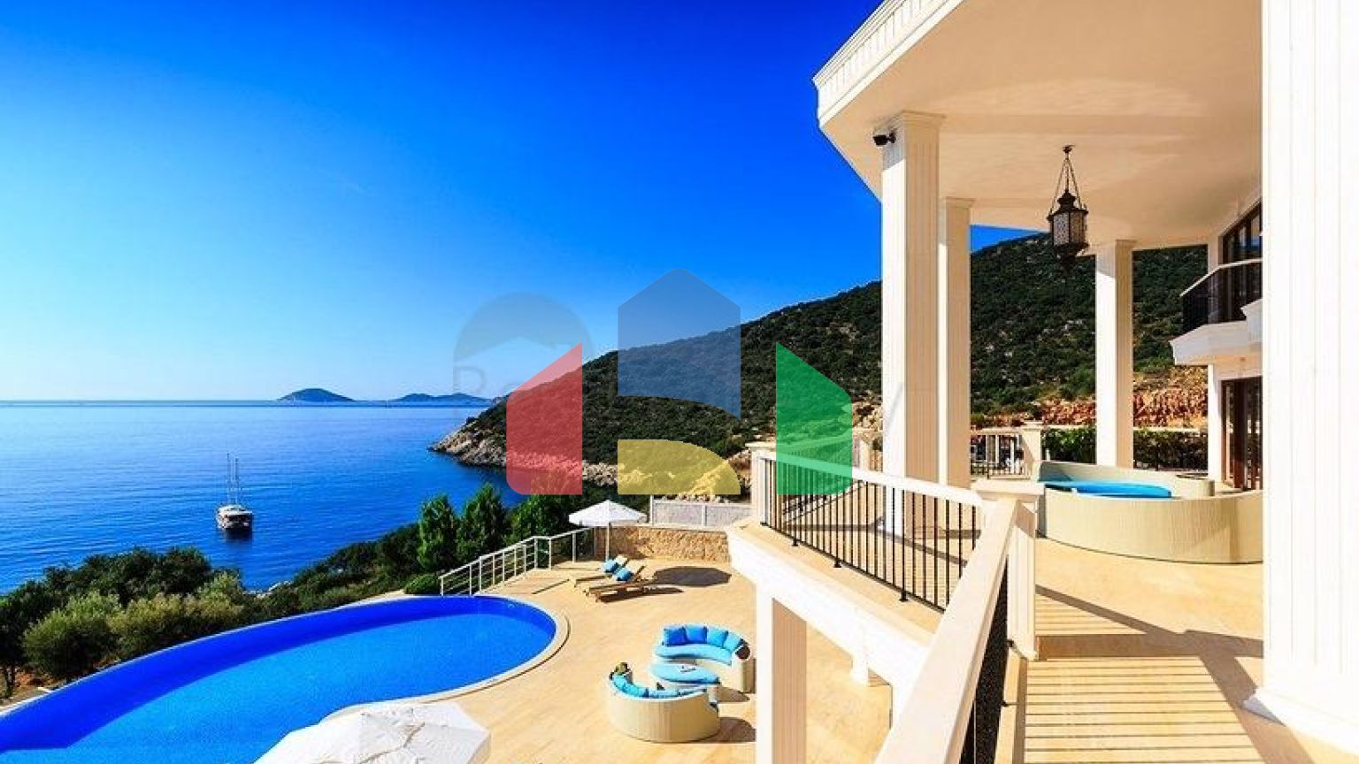 Эксклюзивные виллы 5+1 с видом на море в Калкане