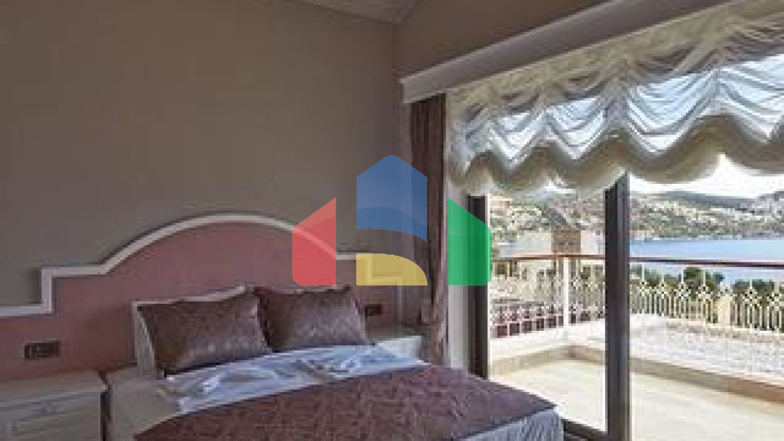 Вилла 4+1 с видом на море в Калкане