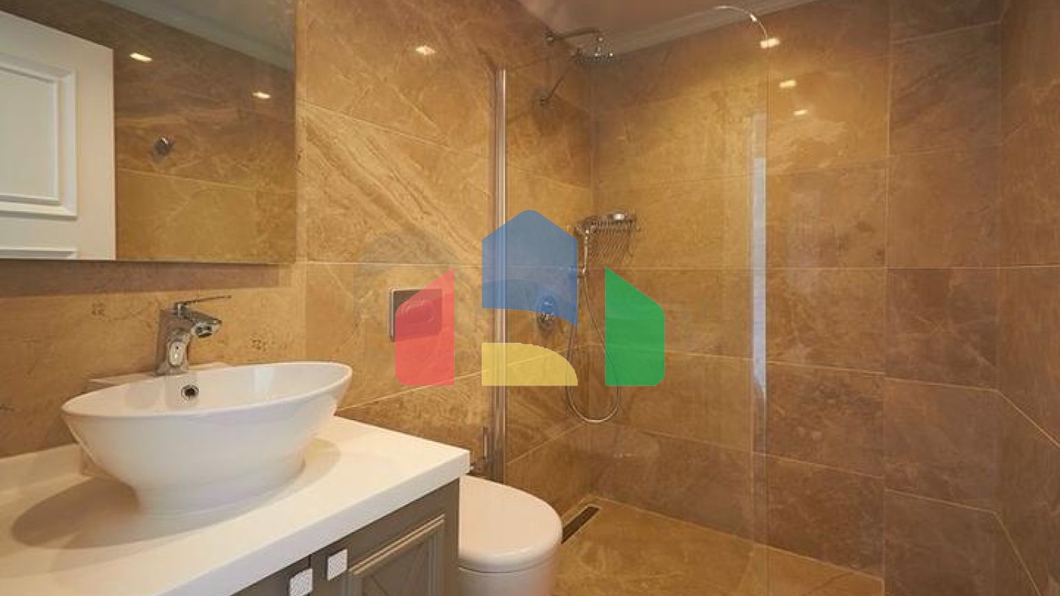 Вилла 4+1 с видом на море в Калкане