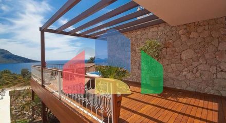 Вилла 4+1 с видом на море в Калкане