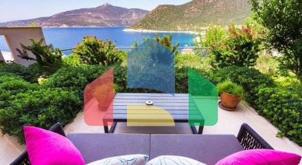 Элитная вилла в Калкане с видом на море