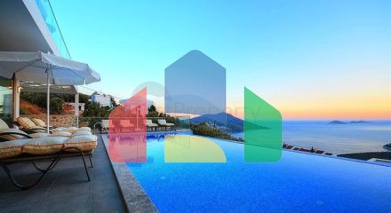 Приватна вілла 5 + 1 у Калкані з видом на море та острови