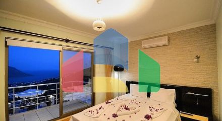 Furnished villa in an atmospheric Kalkan